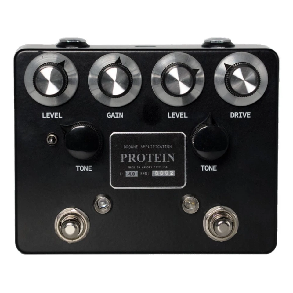 Browne Amplification Protein Dual Overdrive V4 Negro, ¡NUEVO! ¡ENVÍO GRATUITO! Foto 1 de 1