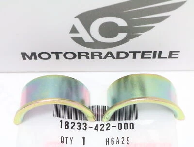 Honda CBX 1000 CB1 SC03 Half Shell Set Exhaust Collar Set Exhaust Joint Foto 1 de 2