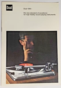 Original Dual 1019 Turntable Sales Brochure with Specifications Germany - Picture 1 of 5