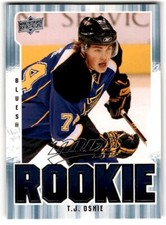 2008-09 Upper Deck MVP T.J. Oshie Rookie #379 St. Louis Blues