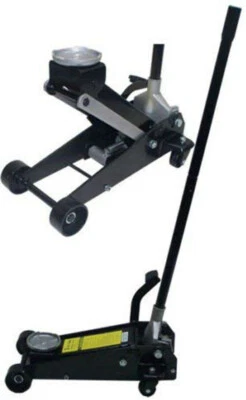 3.5 Ton Garage Car Truck  Auto Shop Floor Jack Lift 5-1/4" to 19-1/2" - Image 1 of 4