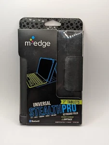 m-edge Universal Stealth Pro Keyboard Cover For 7" Tablets, New - Picture 1 of 4