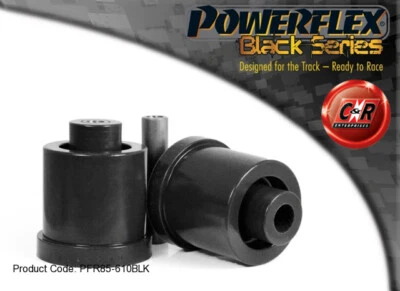 Powerflex Black RR Fascio Mnting Spazzole, 69mm Per VW Polo 6R/6C 09-17 - Immagine 1 di 4