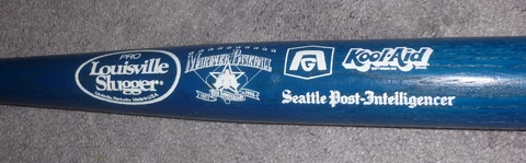 SEATTLE MARINERS 1986 10th ANNIVERSARY SGA BASEBALL BAT 28 inches RARE! Cover