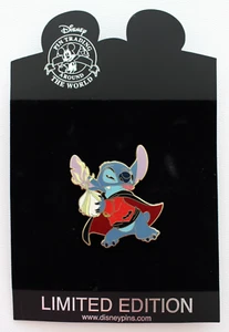 Disney Pin DS Stitch as Vampire Garlic Costume Halloween LE250 - Picture 1 of 6