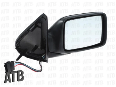 Espejo Exterior Derecho para VW Golf III 3 IV 4 Cabrio Negro Eléctrico Calentado - Imagen 1 de 4