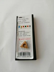 Inserciones Torneado NIKKO TCMT16T304-PMU JC9025 Paquete 10 Piezas - Imagen 1 de 4