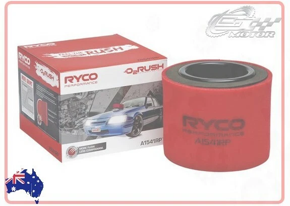 Ryco 02 Rush Performance воздушный фильтр для Toyota Hilux 05-15 2.7 RWD TGN16R Ute - Изображение 1 из 1