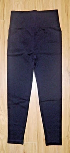 NUEVO SIN ETIQUETAS LEGGINGS AJUSTADOS SIN COSTURAS PARA MUJER MEDIANOS 10/12 NEGROS GIMNASIO YOGA RUNNING TOP - Imagen 1 de 12