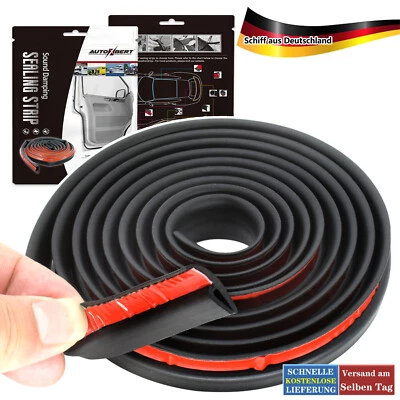 XUKEY DE Autotürdichtung KFZ Gummidichtung Fensterdichtung Selbstklebend Dichtband 2M