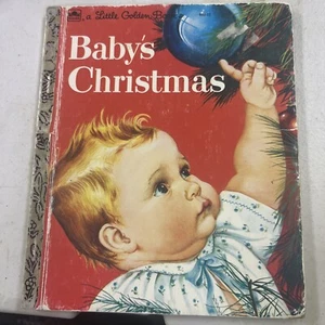 Little Golden Book 1959 Baby’s Christmas Esther Wilkin  No Front Barcode - Picture 1 of 2