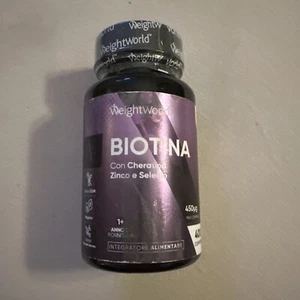 Biotin Tabletten 400 Stk für Haar Haut Nägel Vegan - Bild 1 von 3