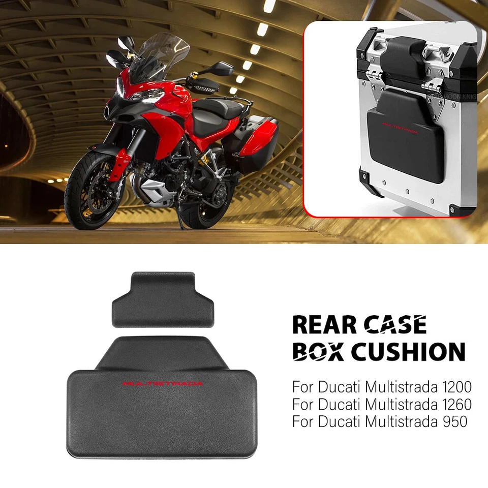 Rear Case Pad For Ducati Multistrada 1200 1260 950 Multistrada1260 Box Backrest - Изображение 1 из 4