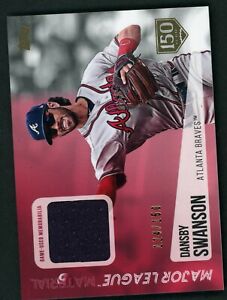 2019 Topps Major League Material 150th Anniversary #MLM-DS Dansby Swanson /150