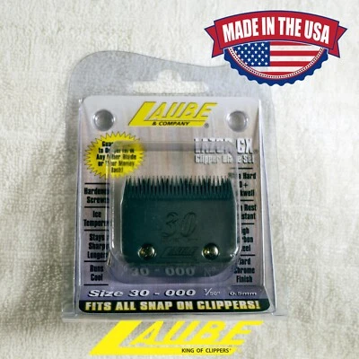 Hoja cortapelos de acero LAUBE CX #30 (0,5 mm)-SE ADAPTA A TODAS LAS MARCAS Foto 1 de 4