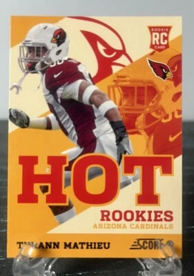 Tyrann mathieu 2013 Score Rookie Hot Rookies Arizona Cardinals #44 - Image 1 of 2