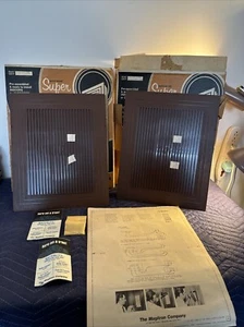 Altavoces Hi Fi Super Delgados Poliplanares De Colección Raros Nuevos Stock Antiguo - Imagen 1 de 8