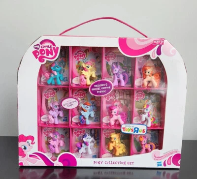 Hasbro MLP My Little Pony Friendship is Magic набор из 12 пони игрушки R Us эксклюзив - Изображение 1 из 4