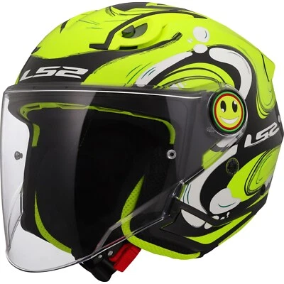 Motorrad Helm Kinder M - LS2 OF622 Funny 2 II Glup - Jethelm Kinderhelm - Bild 1 von 3