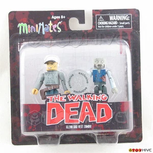 The Walking Dead Minimates figures Glenn Vest Zombie Toys R Us exclusive - Picture 1 of 2