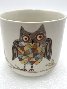 Owl Coffee Mugh "Give A Hoot" Wisdom - Picture 1 of 9