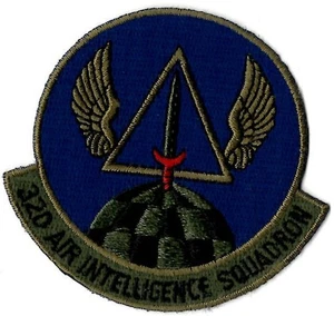 PARCHE MILITAR 32º ESCUADRÓN DE INTELIGENCIA AÉREA EE. UU. - Imagen 1 de 1