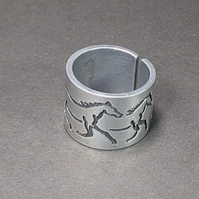 Anel de guardanapo de substituição estilo nativo fetiche animal metal cozinha do sudoeste - Imagem 1 de 4