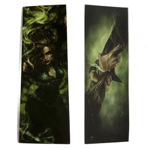 LitJoy Magische Kiste Jahr 6 Bellatrix Unzerbrechliches Gelübde Holzzeichen Lesezeichen NEU - Bild 1 von 5