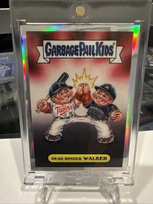 Walker Jenkins 2025 Bowman Chrome Dead Ringer Garbage Pail Kids SSP 🔥 Twins - Image 1 of 4
