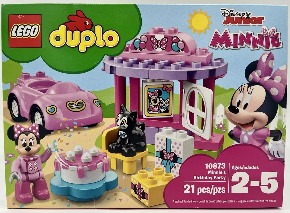 LEGO Duplo Disney 10873: Minnie's Birthday Party - ages 2 to 5 - 21 pieces - new - Image 1 of 4