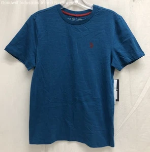 NWT Boy's U.S. Polo Assn. Blue Short Sleeve Shirt Size XL - Picture 1 of 5