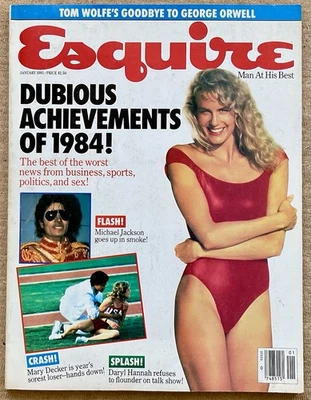 Esquire VTG Issue - Jan 1985 w/ Dubious Achievements of 1984 • Printed Fashions - Image 1 of 4