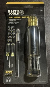 Klein Tools 32303 Destornillador de longitud ajustable de varios bits 14 en 1 - Imagen 1 de 5