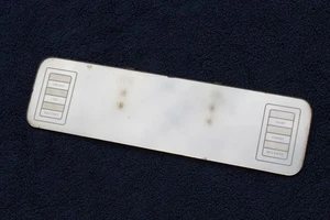 Vintage Service Record Visor Mirror Vanity Mirror Accessory Mopar AMC Ford Chevy - Picture 1 of 8