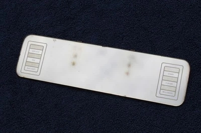 Vintage Service Record Visor Mirror Vanity Mirror Accessory Mopar AMC Ford Chevy - Image 1 of 4