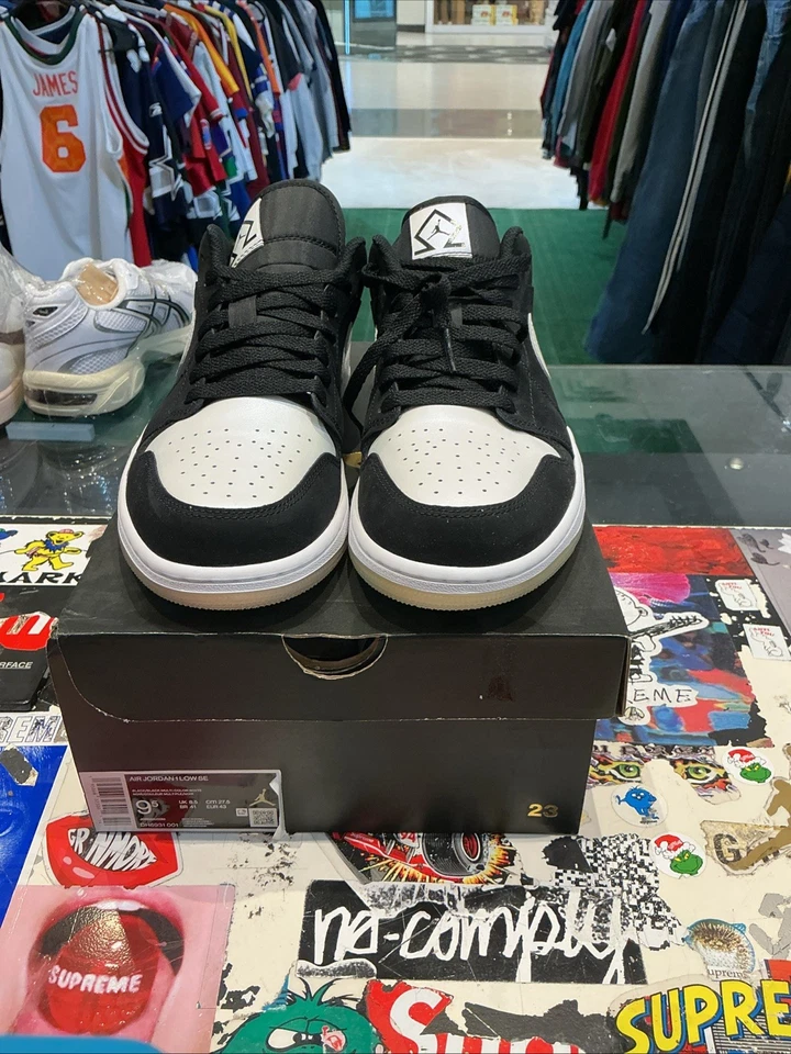 Talla 9.5 - Jordan 1 Low SE Diamond Foto 1 de 4