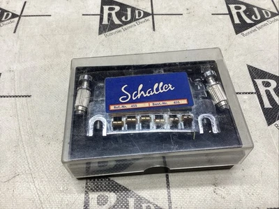 Puente envolvente Schaller 456 años 80 Alemania cromado Iommi Old Boy Foto 1 de 3