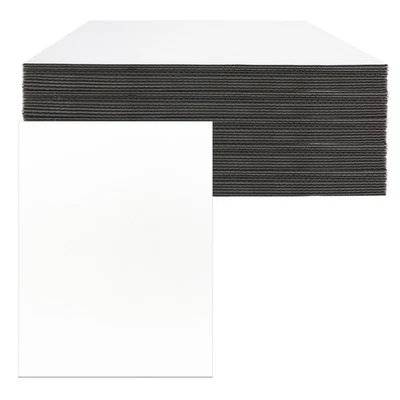 13 x 17 Inch Corrugated Cardboard Sheets Flat Layer Pads White rectangle Sepa... - Image 1 of 4
