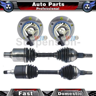 4 передних подшипника шарнирного соединения оси CV подходят для Buick Regal 3,8 л 2002 2001 2003 2004 - Изображение 1 из 4