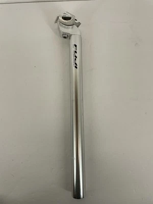 Tija de sillín de aluminio de un solo perno Fuji Components 27,2 mm x 300 mm plateada SP 75 Foto 1 de 4