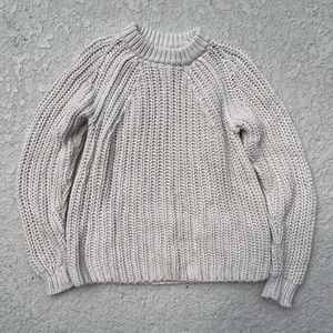 Tommy Bahama Chunky Cable Knit Sweater Cream White Size Small  - Picture 1 of 6