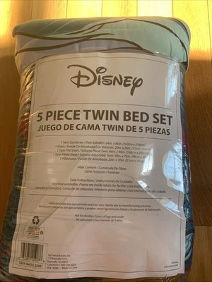Juego de cama doble Disney 5 piezas Pocahontas - nunca usado pero paquete abierto Foto 1 de 4