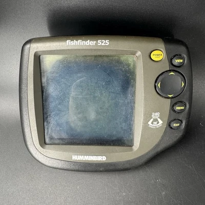 Humminbird 525 Head Unit Fishfinder Gps Depth Reader Marine Boat Untested As Is - Image 1 of 4