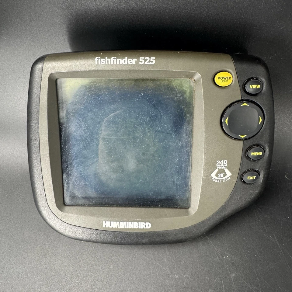 Humminbird 525 Head Unit Fishfinder Gps Depth Reader Marine Boat Untested As Is - Image 1 of 4
