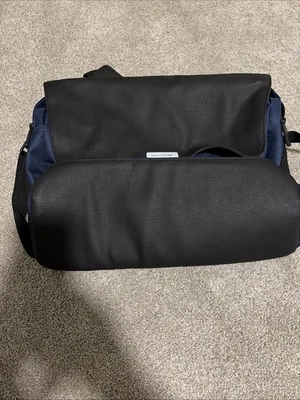 Moleskine Bolso Nomad Mensajero Laptop Maletín Bandolera Azul Negro Foto 1 de 4