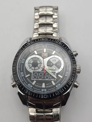 Reloj cronógrafo multifunción TVG para hombre batería nueva funcionando - Imagen 1 de 4