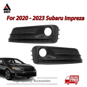 For 2020-2023 Subaru Impreza 1 Pair Fog Light Cover Bezels 57737FL03A 57737FL02A - Picture 1 of 13