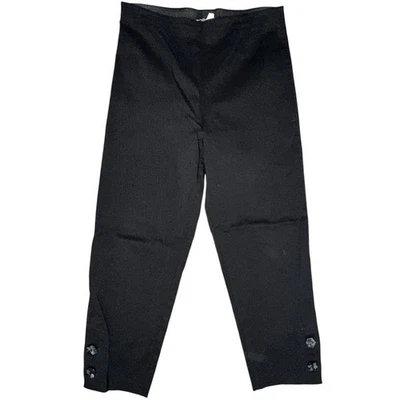 Pantalones Equestrian Para Mujer Talla M Azul Marino Rayón Elastizados Botón Dobladillo Foto 1 de 4