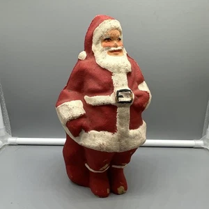 Vintage 1950's Paper Mache Santa ATCO CO. 34 MCM Midcentury Modern Antique - Picture 1 of 9