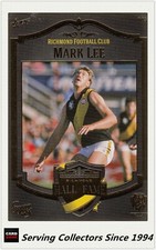Richmond HOF & Immortals Collector Card Set Hall Of Fame #5 MARK LEE